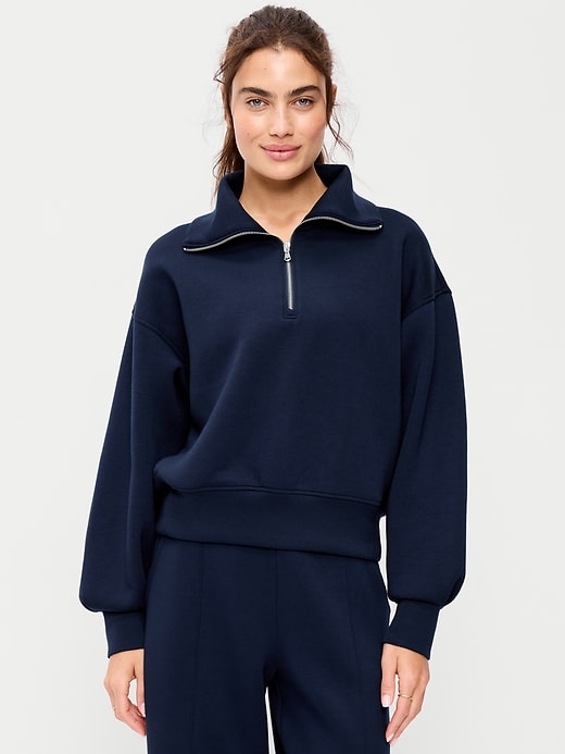 Image number 1 showing, Bounce Fleece Half-Zip Pullover Sweatshirt