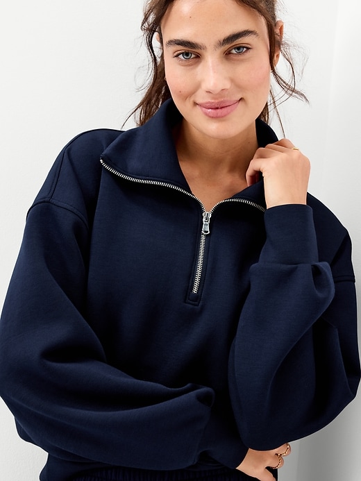 Image number 5 showing, Bounce Fleece Half-Zip Pullover Sweatshirt