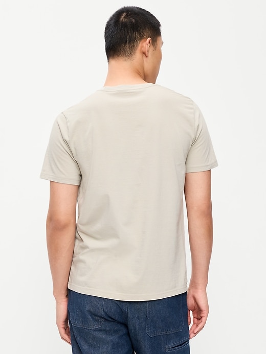 L'image numéro 2 présente T-shirt ras du cou