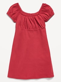 Image number 1 showing, Fit and Flare Ribbed Dress for Girls