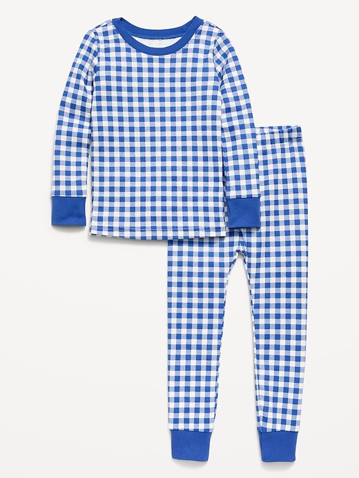 Image number 1 showing, Unisex Snug-Fit Printed Pajama Set for Toddler & Baby