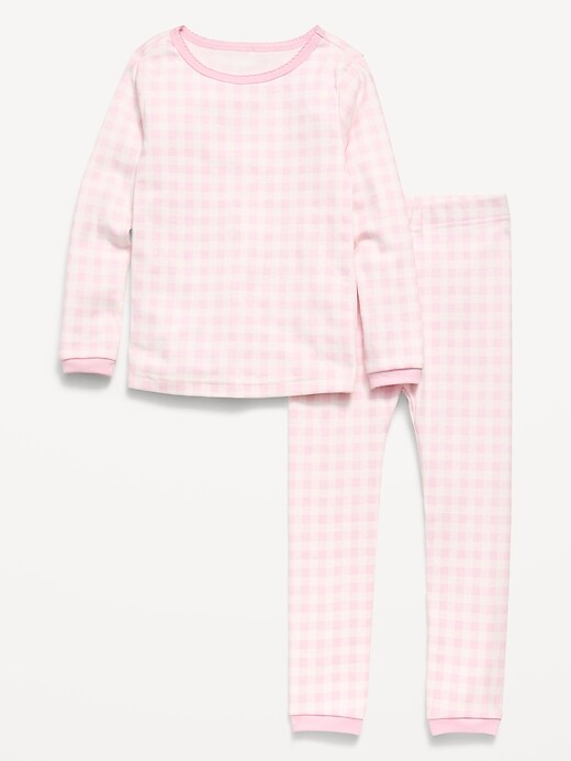Image number 1 showing, Printed Snug-Fit Pajama Set for Toddler & Baby