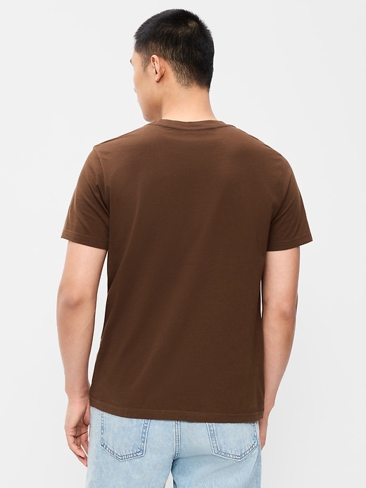 L'image numéro 2 présente T-shirt ras du cou