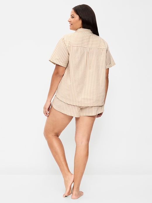 Image number 7 showing, Poplin Pajama Short Set