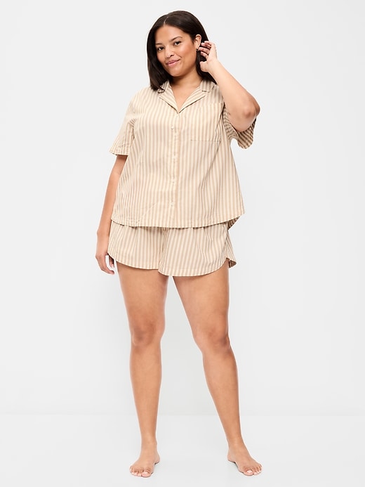 Image number 6 showing, Poplin Pajama Short Set