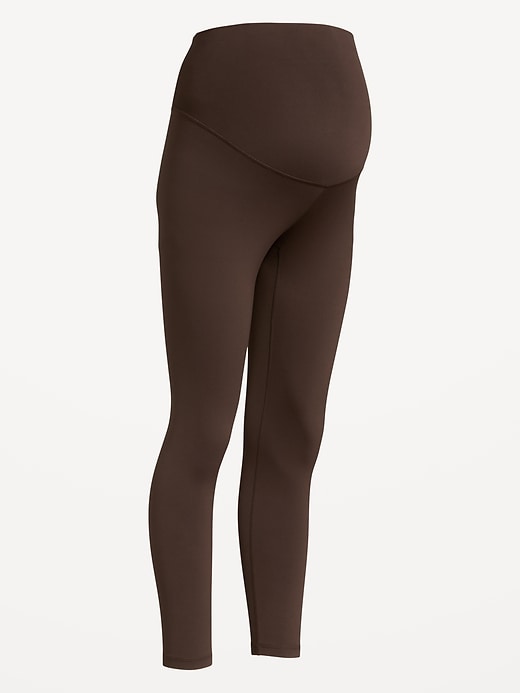 Image number 1 showing, Maternity Full-Panel StudioSmooth 7/8 Leggings