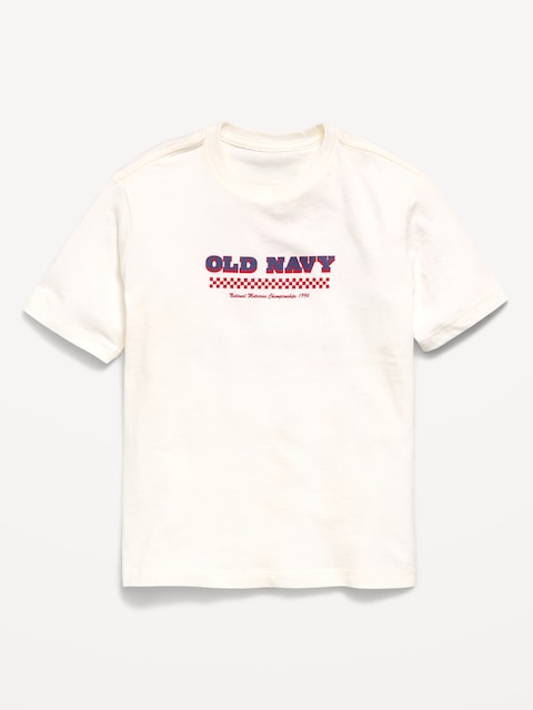 Short-Sleeve Logo-Graphic T-Shirt for Boys