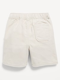 Image number 4 showing, Baggy Pull-On Jean Shorts for Toddler Boys
