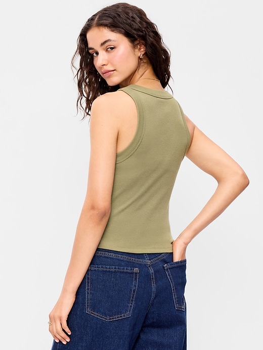 Image number 2 showing, Snug Crop Tank Top