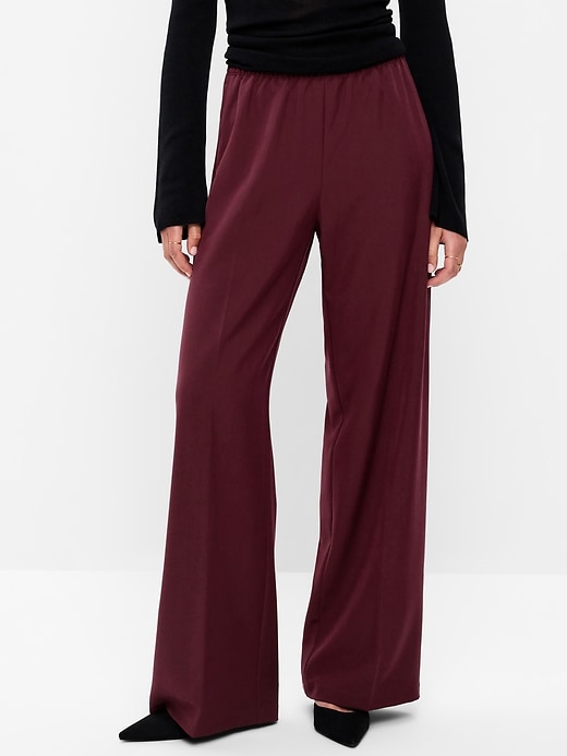 Image number 2 showing, High-Waisted Billie Wide-Leg Trouser