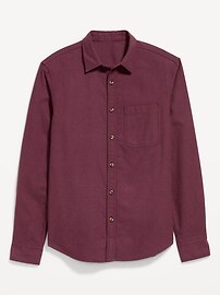 Image number 2 showing, Relaxed Long-Sleeve Flannel Pocket Shirt
