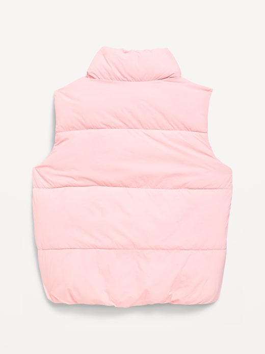 Image number 2 showing, Water-Resistant Quilted Puffer Vest for Girls