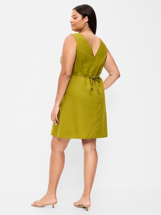 Image number 9 showing, Sleeveless A-Line Mini Dress