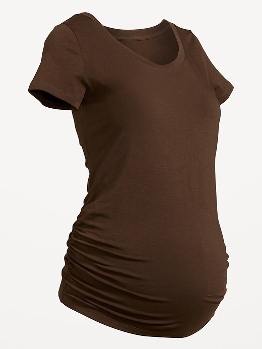 Image number 2 showing, Maternity Scoop-Neck T-Shirt