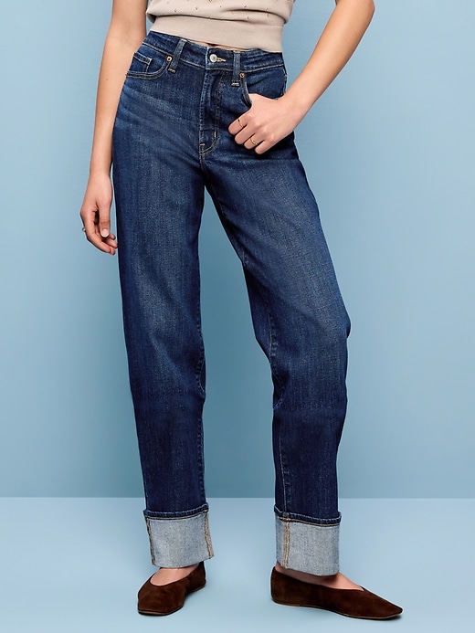 L'image numéro 2 présente Jean OG ample à taille haute