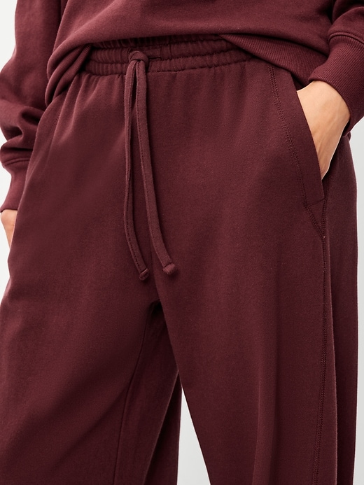 Image number 4 showing, Mid-Rise SoComfy Barrel Sweatpants