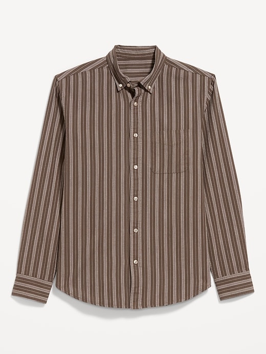 L'image numéro 2 présente Chemise Oxford passe-partout coupe classique