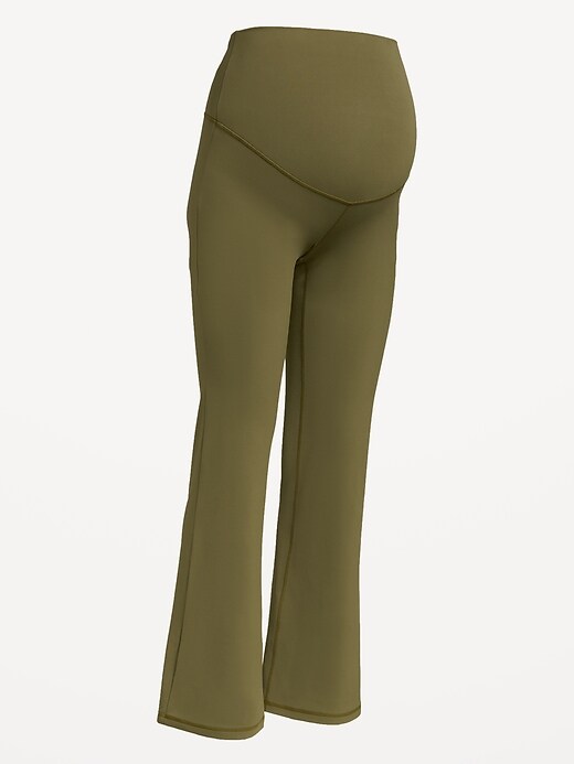 L'image numéro 2 présente Legging évasé StudioSmooth à panneau couvrant de maternité