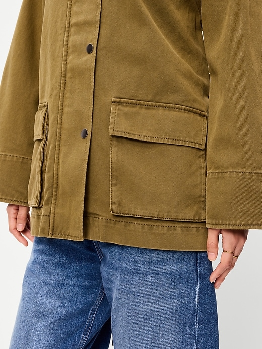 Image number 6 showing, Belted Utility Jacket