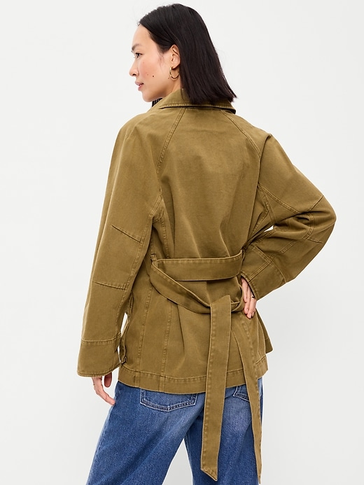 Image number 2 showing, Belted Utility Jacket