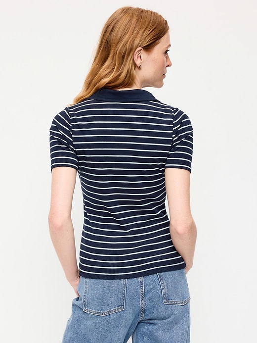 Image number 2 showing, Keyhole Polo Top