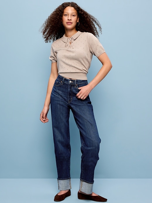 L'image numéro 1 présente Jean OG ample à taille haute
