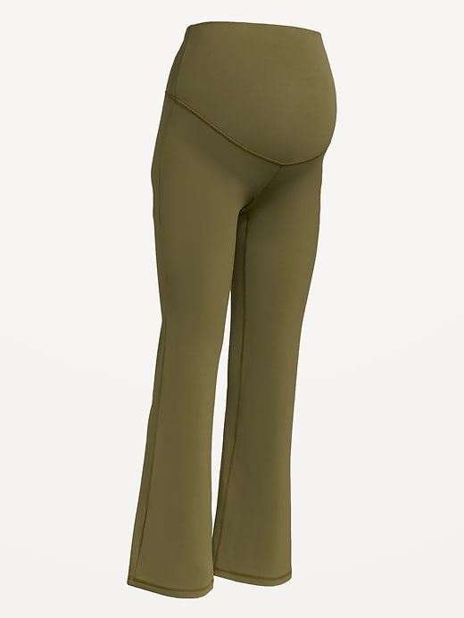 L'image numéro 1 présente Legging évasé StudioSmooth à panneau couvrant de maternité