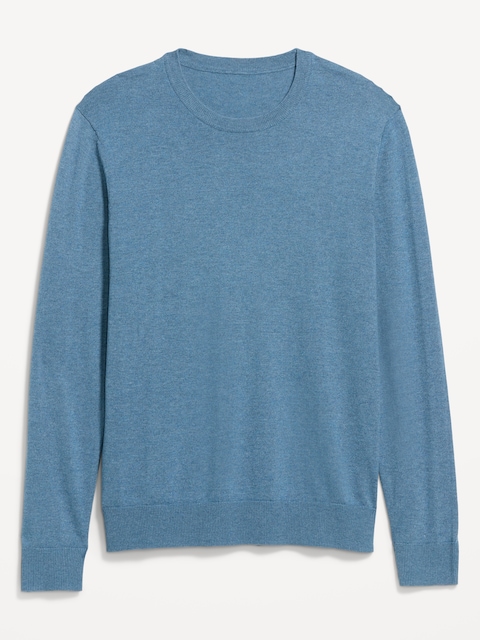 Washed Crew-Neck Sweater