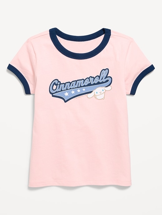 Image number 1 showing, Cinnamoroll™ Ringer Graphic T-Shirt for Girls