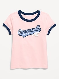 Image number 1 showing, Cinnamoroll™ Ringer Graphic T-Shirt for Girls