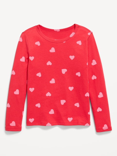 Printed Softest Long-Sleeve T-Shirt for Girls