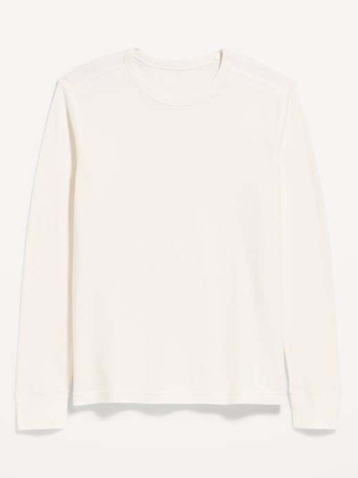 Image number 1 showing, Crew-Neck Waffle T-Shirt