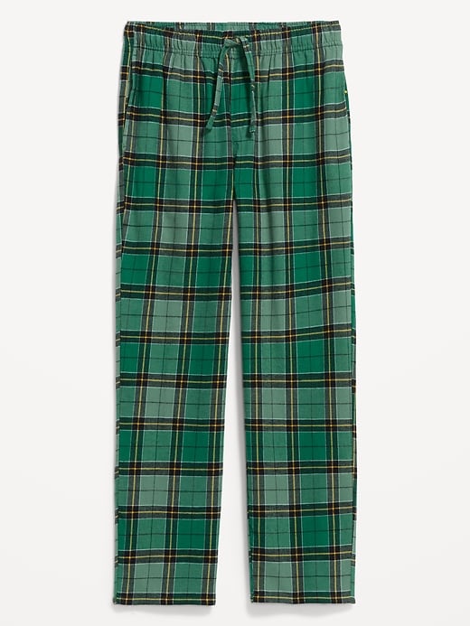 L'image numéro 4 présente Pantalon de pyjama en flanelle