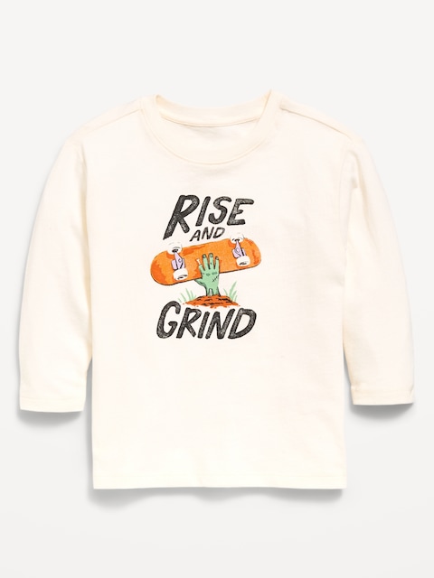 Long-Sleeve Graphic T-Shirt for Toddler Boys