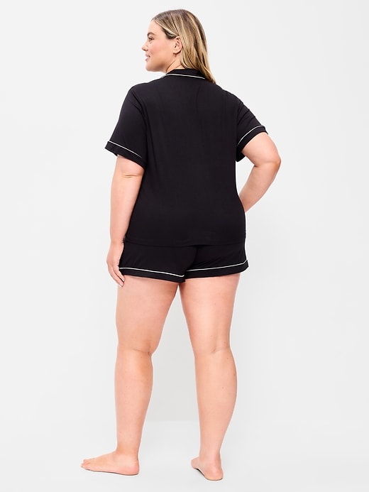 Image number 8 showing, Sunday Sleep Knit Jersey Short Set