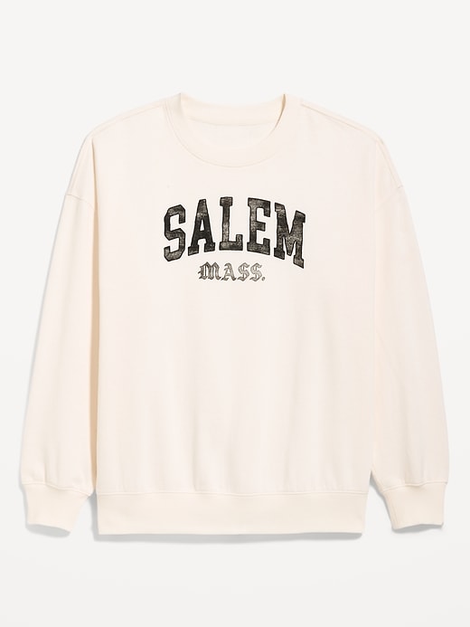 Image number 1 showing, SoComfy Oversized Crew-Neck Sweatshirt