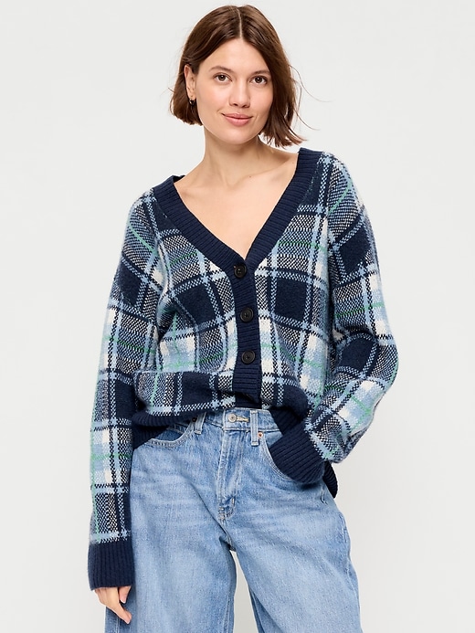 Image number 1 showing, SoSoft V-Neck Cardigan Sweater