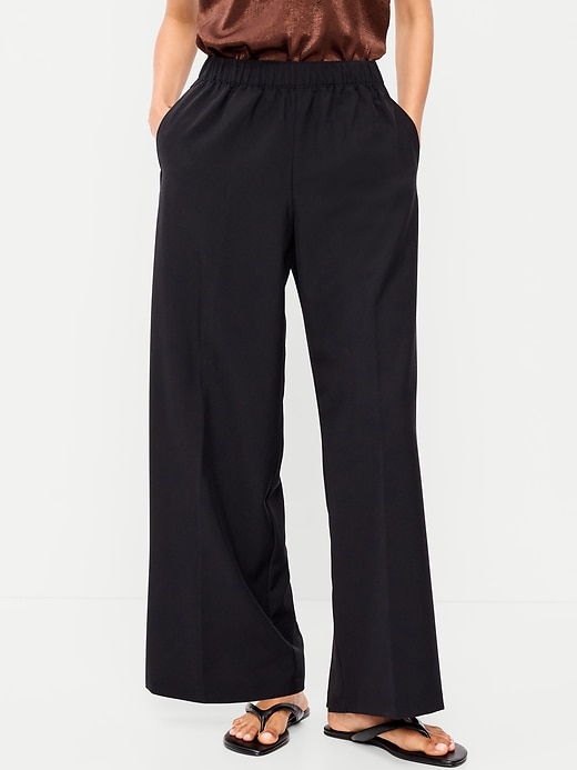 Image number 2 showing, High-Waisted Billie Wide-Leg Trouser
