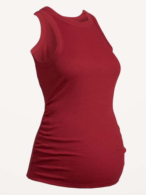 Maternity High-Neck Tank Top