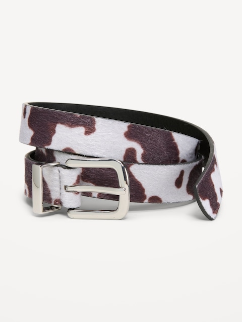 Classic Pony Hair Belt