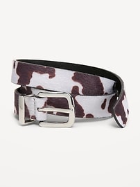 Image number 1 showing, Classic Pony Hair Belt
