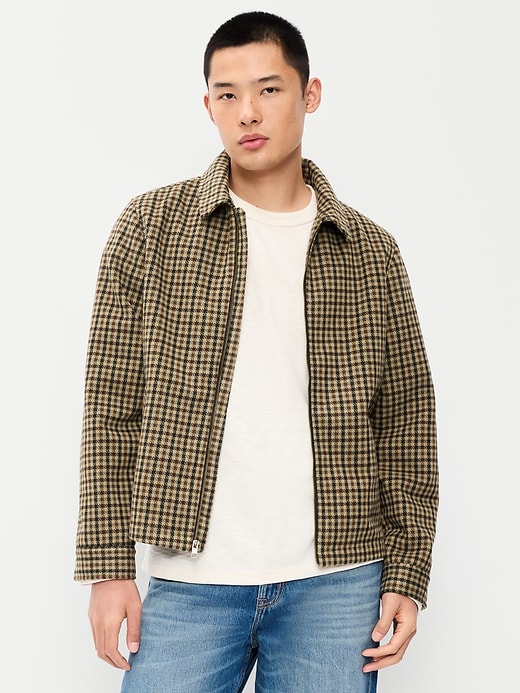 L'image numéro 1 présente Veste Harrington décontractée