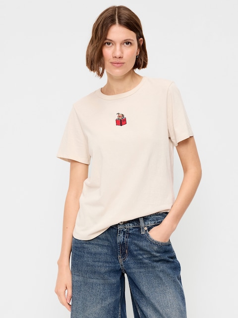 EveryWear Crew-Neck Graphic T-Shirt