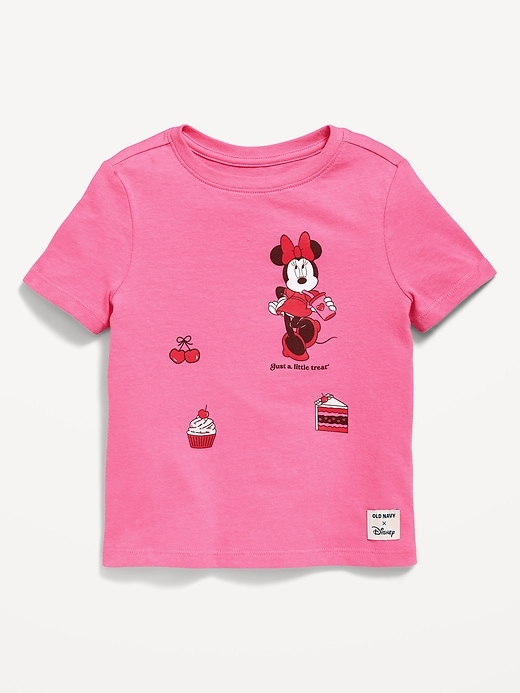Image number 1 showing, Disney© Minnie Mouse Graphic T-Shirt for Toddler Girls