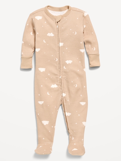 2-Way-Zip Sleep & Play Footed One-Piece for Baby