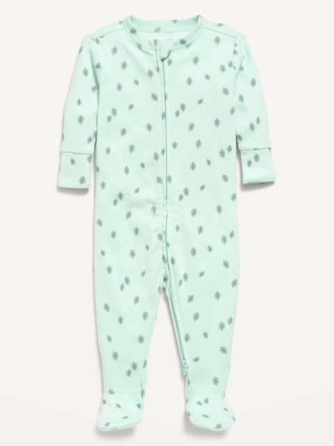 2-Way-Zip Sleep & Play Footed One-Piece for Baby