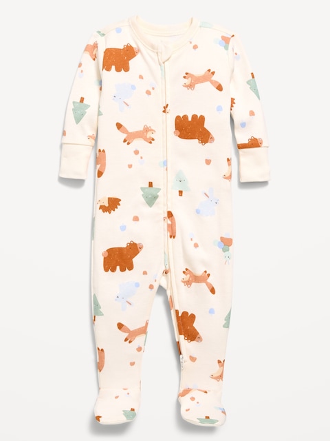 2-Way-Zip Sleep & Play Footed One-Piece for Baby
