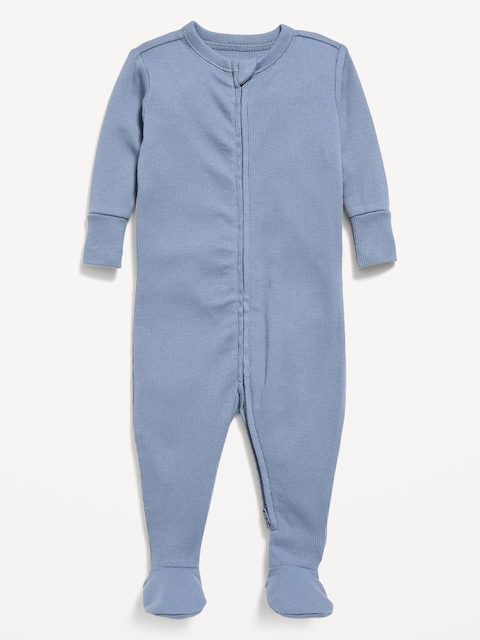 2-Way-Zip Sleep & Play Footed One-Piece for Baby