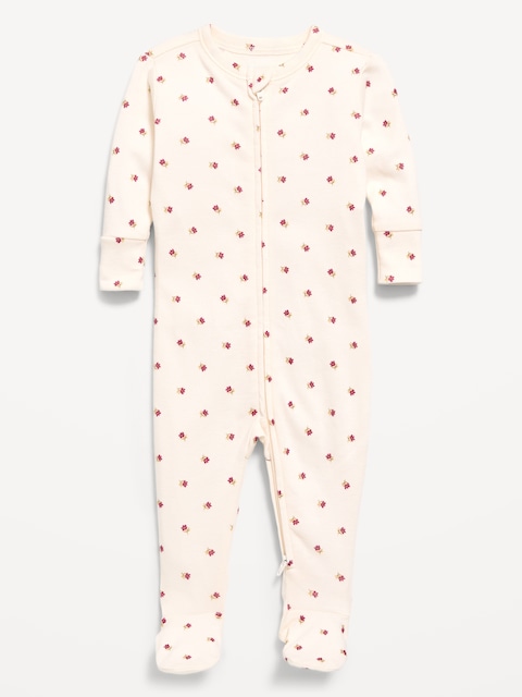 2-Way-Zip Sleep & Play Footed One-Piece for Baby