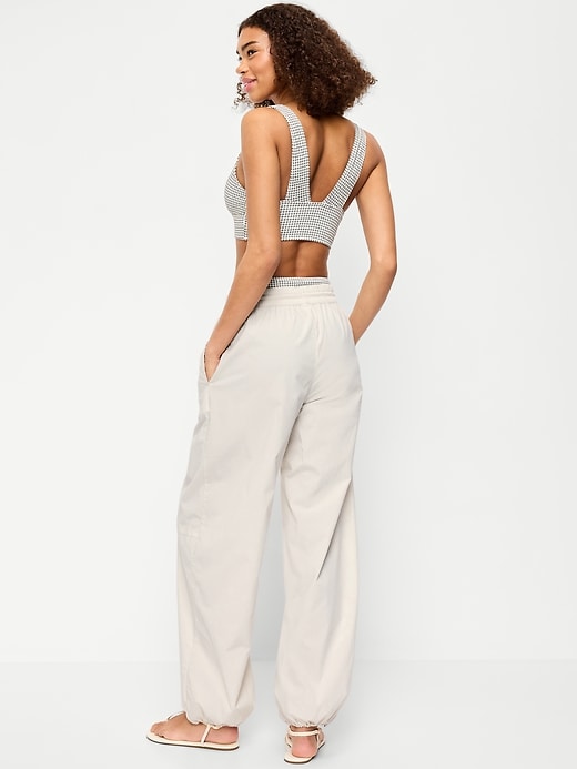 Image number 3 showing, Lightweight Pull-On Poplin Balloon Pants